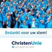 Bedankt voor uw stem!